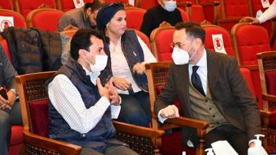 "صبحي" يشهد بروفة احتفالية "قادرون باختلاف" لذوي القدرات والهمم في نسختها الثالثة