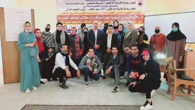 الشباب والرياضة: تطلق فعاليات برنامج "مشواري" بالمعهد العالي للخدمة الإجتماعية بكفرالشيخ