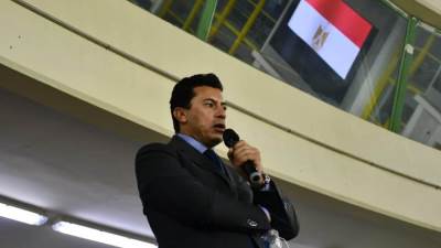 وزير الرياضة يفتتح كأس القارات للكاراتيه التقليدي بالصالة المغطاة باستاد القاهرة الدولي