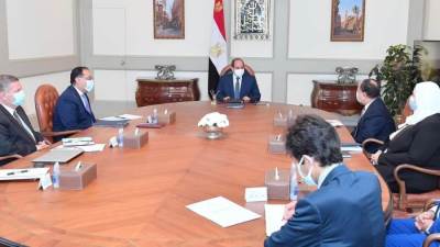 السيسي يوجه بالاستمرار في جهود تطوير شركات قطاع الأعمال العام