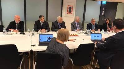 وزير التربية والتعليم يلتقي مسئولي الوكالة الوطنية الفنلندية للتعليم لبحث التعاون المشترك 