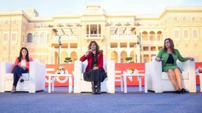 "وزيرات الهجرة والتخطيط والتعاون الدولي والبيئة"تشاركن في منتدى "الخمسين سيدة الأكثر تأثيرا"