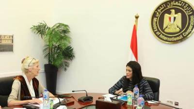 "المشاط" تعقد اجتماعًا لمراجعة محفظة التعاون الإنمائي بين الحكومة و"الأمم المتحدة للسكان"