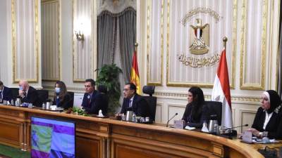 مدبولي يعقد اجتماعا مع ممثلي الشركات الأسبانية لاستعراض خطط عملهم في مصر