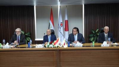 وزير التعليم العالي يتفقد المنشآت الجديدة بالجامعة المصرية اليابانية للعلوم والتكنولوجيا