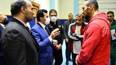 وزير الرياضة يشهد اللقاء التقييمي التنافسي للاعبي المشروع القومي للموهبة والبطل الأوليمبيي