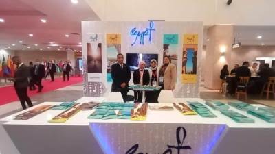إقبال على أجنحة "وزارة السياحة"المشاركة في معرض مصر الدولي للصناعات العسكرية والدفاعية