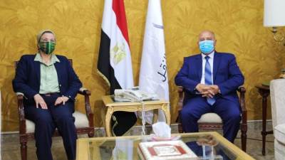 "البيئة":معالجة المخلفات الموجودة بأرض مدفن الطوب الرملي بمدينة نصر للخط الخامس للمترو