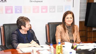 وزيرة التخطيط تلتقي وزيرة الاقتصاد البلغارية لبحث سبل تدعيم العلاقات الثنائية