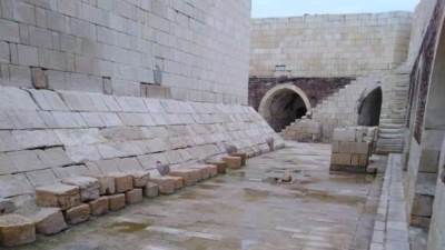 عطل مفاجئ في أحد الطلمبات المستخدمة بقلعة قايبتباي