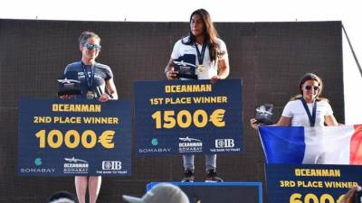 1300 مشارك في ختام منافسات بطولة  ocean man للسباحة بالغردقة