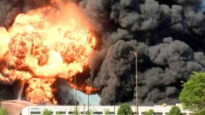 عاجل: انفجار قوي جدا في أصفهان الإيرانية أضاء سماء المنطقة