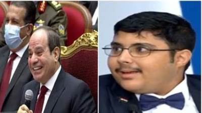 الأهلي يستقبل السباح أحمد طارق من ذوى الهمم من احتفالية "قادرون باختلاف"