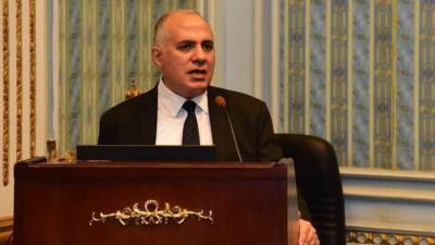 وزير الري يستعرض مشروعات وسياسات الخطة القومية للموارد المائية ٢٠٣٧ أمام مجلس الشيوخ