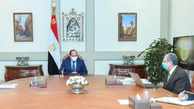 وزير الكهرباء يستعرض الموقف التنفيذي لإمدادات التغذية الكهربائية للمشروع الزراعي العملاق"الدلتا الجديدة"