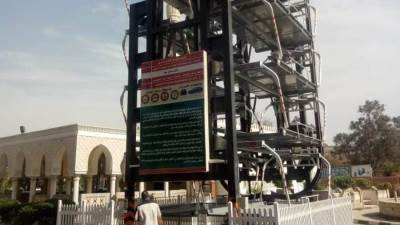 حلوان للصناعات الهندسية تنجح في إنتاج أول عينة من الجراجات الذكية الدوارة