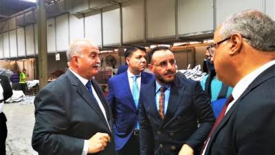 مدينة الجلود بالروبيكى تستقبل وفداً ليبياً برئاسة وزير الصناعة لتعزيز التعاون المشترك