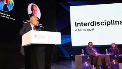 المنتدى العالمي الثانى للتعليم يعقد جلسة نقاشية بعنوان"تعددية التخصصات ضرورة في المستقبل"