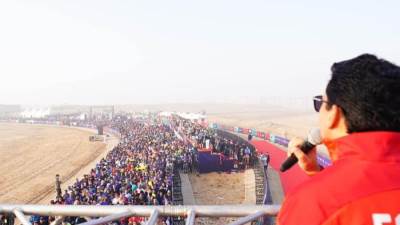 إشادة دولية واسعة بنصف ماراثون الأهرامات