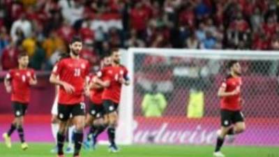 في الشوط الأول...منتخب مصر يتعادل مع الأردن 1/1 بربع نهائى كأس العرب