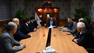 وزير الرياضة يلتقي مجلس ادارة اتحاد الجودو الجديد لمناقشة خطة العمل