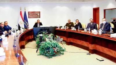 انعقاد اجتماع لمتابعة أعمال اللجنة الفنية لإدارة مشروع حصر وإدارة الثروة العقارية