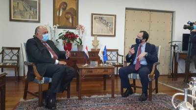 انعقاد جلسة المشاورات بين وفدي مصر وقبرص في نيقوسيا