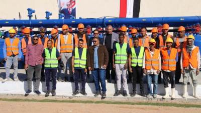 محافظ البحر الأحمر يفتتح المرحلة الأولى من مشروع "الجوجوبا" بالغردقة