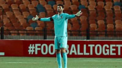 إصابة محمد الشناوي أمام قطر في مباراة كأس العرب