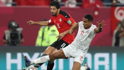 20دقيقة على نهاية الشوط الثاني ومازال التعادل يسيطر على مباراة مصر وقطر