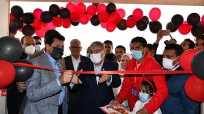 وزير الرياضة يتفقد مشروع البلازما ويفتتح مبني ومركز شباب جبل الطير القبلية