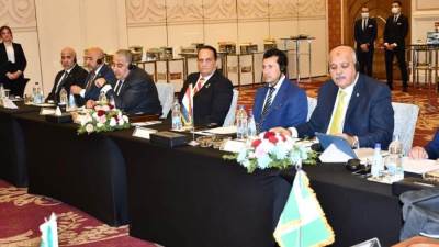 وزير الرياضة يشهد افتتاح اجتماع الجمعية العمومية للاتحاد الأفريقي للرماية