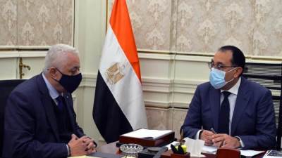 لقاء بين رئيس الوزراء ووزير التربية والتعليم لمتابعة ملفات عمل الوزارة