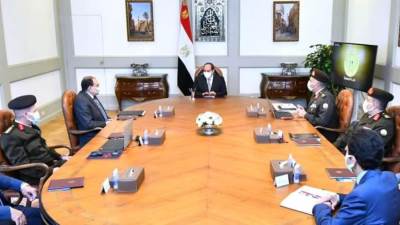 الرئيس السيسي يتابع موقف ترميم وتجديد مقامات وأضرحة آل البيت