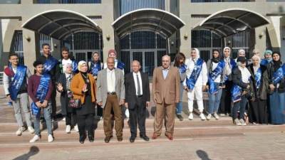 ختام الدورة التدريبية لمهارات الجوالين بمركز التدريب الكشفي لجوالة جامعة حلوان