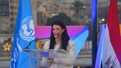 وزيرة التعاون الدولي تشارك في احتفالية مرور 75 عامًا على تأسيس اليونيسيف