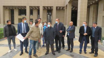 وزير المالية يضع اللمسات الأخيرة لمقار "الضرائب والجمارك" فى جولة بالحى الحكومى