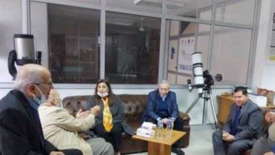 جامعة حلوان تتسلم أول قمر صناعى تعليمى من إنتاج وكالة الفضاء المصرية