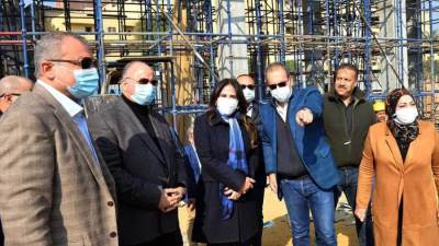 شاهد آخر مستجدات تطوير حدائق الفسطاط وساحة جامع عمرو بن العاص