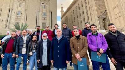 دورة تدريبية للعاملين بمسجد السلطان حسن وورشة عمل للحرف التراثية بسوهاج