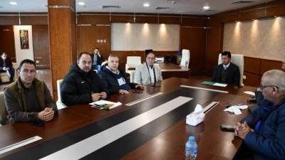وزير الرياضة يجتمع مع مجالس أمناء فروع نادي النادي