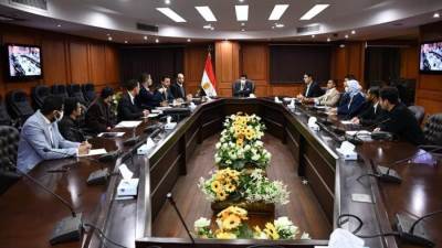 وزير الشباب والرياضة يلتقى كيان سند شباب الدلتا