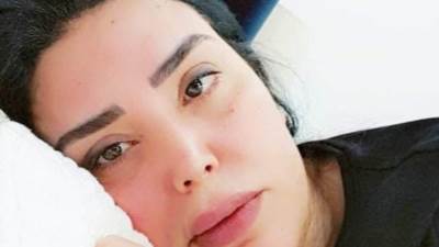 علي فراش المرض... الحزن يسيطر علي عبير صبري أعرف السبب!