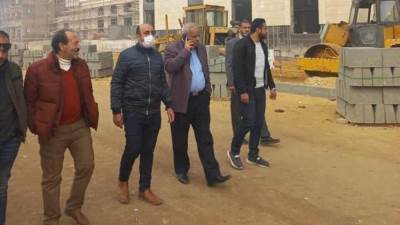 مسئولو "الإسكان" يتابعون سير العمل بمشروع تطوير منطقة مثلث ماسبيرو