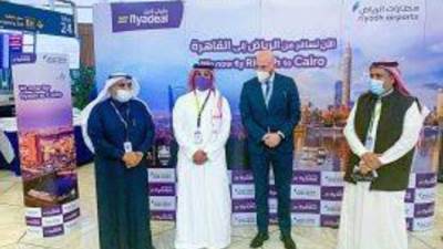 طيران أديل يطلق أولى رحلاته الدولية من الرياض إلى القاهرة
