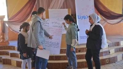 اختتام فعاليات برنامج «دورنا» بمركز شباب ميت ابوغالب في دمياط