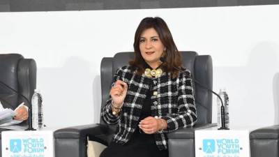 وزيرة الهجرة تشارك في ورشة عمل "حياة كريمة..التجربة المصرية لبناء الإنسان" 