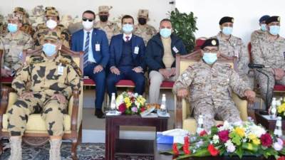 بالصور.. انطلاق فعاليات التدريب المصري السعودي المشترك " تبوك – 5 "