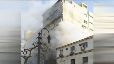 إخماد حريق في مخزن بمعهد الكبد دون إصابات .. تابع التفاصيل