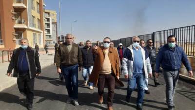 مسئولو " الإسكان" يتفقدون مشروعي سكن مصر  و " JANNA" بمدينة الشروق